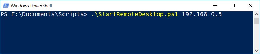 PowerShell: Starting Remote Desktop Once Server Available featured image