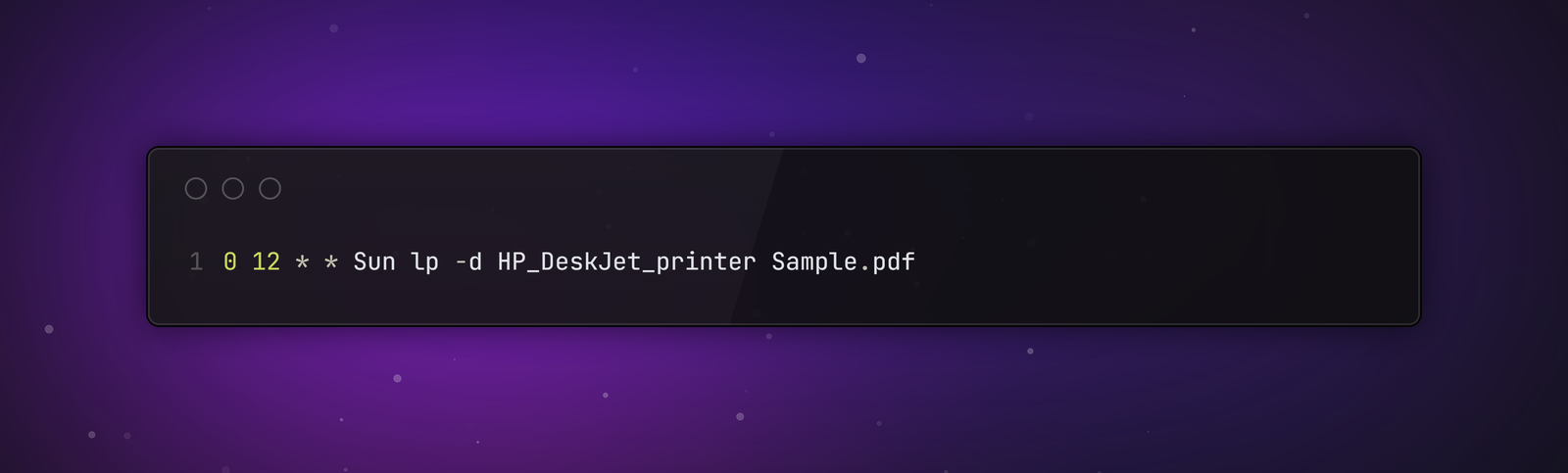 Raspberry Pi scheduled print jobs setup visual.