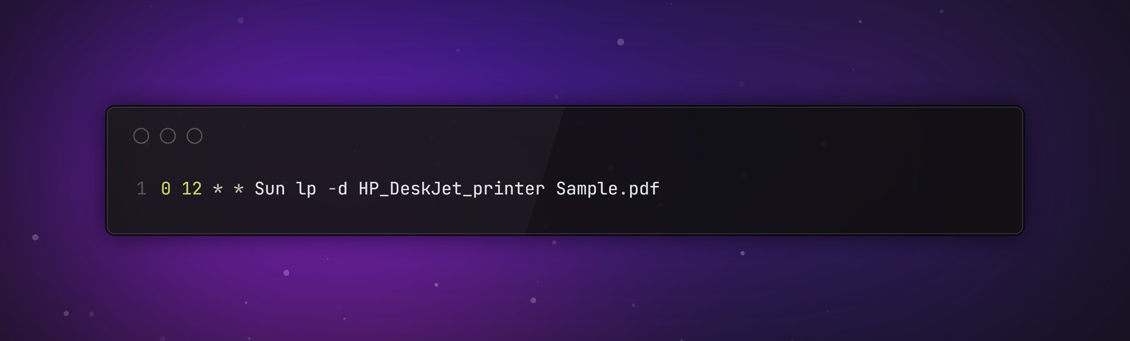 Raspberry Pi scheduled print jobs setup visual.