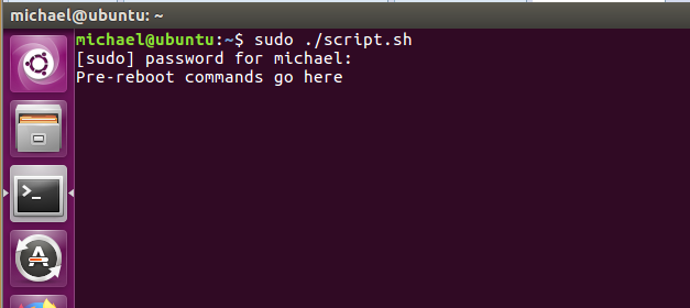 Ubuntu: Resume Script in Terminal After Reboot featured image