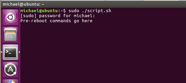 Ubuntu: Resume Script in Terminal After Reboot featured image